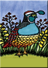 Load image into Gallery viewer, Name Dropped Magnet - Quail