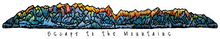Load image into Gallery viewer, ST255: Escape to the Mountains Sticker - Pack of 12