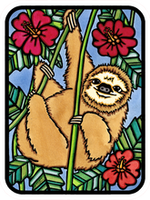 Load image into Gallery viewer, ST351: Sloth - Pack of 12