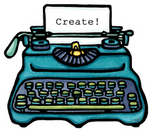 Load image into Gallery viewer, ST390: Typewriter Sticker - Pack of 12
