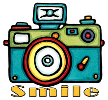 Load image into Gallery viewer, ST392: Camera Sticker - Pack of 12