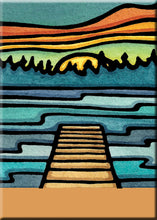 Load image into Gallery viewer, Name Dropped Magnet - Dock