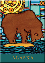 Load image into Gallery viewer, Name Dropped Magnet - The Wait (Bear)