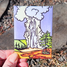 Load image into Gallery viewer, Old Faithful Geyser Magnet - Set of 6
