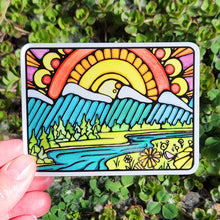 Load image into Gallery viewer, ST473: Mountain Sunburst - Pack of 12
