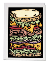 Load image into Gallery viewer, ARC-SA078 Greeting Card Sandwich - Pack of 12
