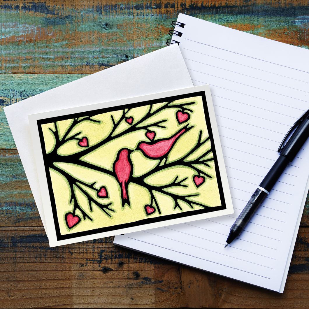 SA013: Love Birds - Pack of 6