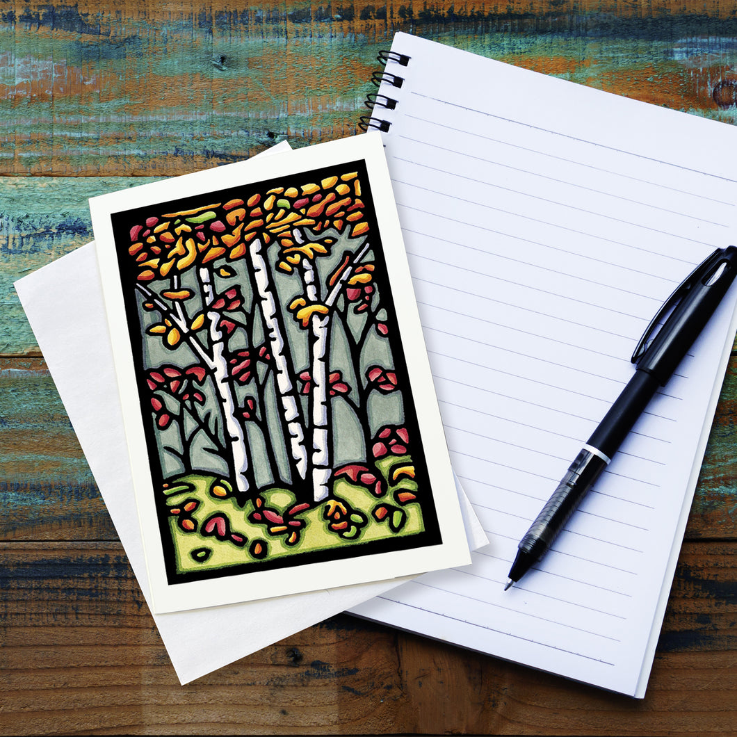 SA033: Autumn Woods - Pack of 6