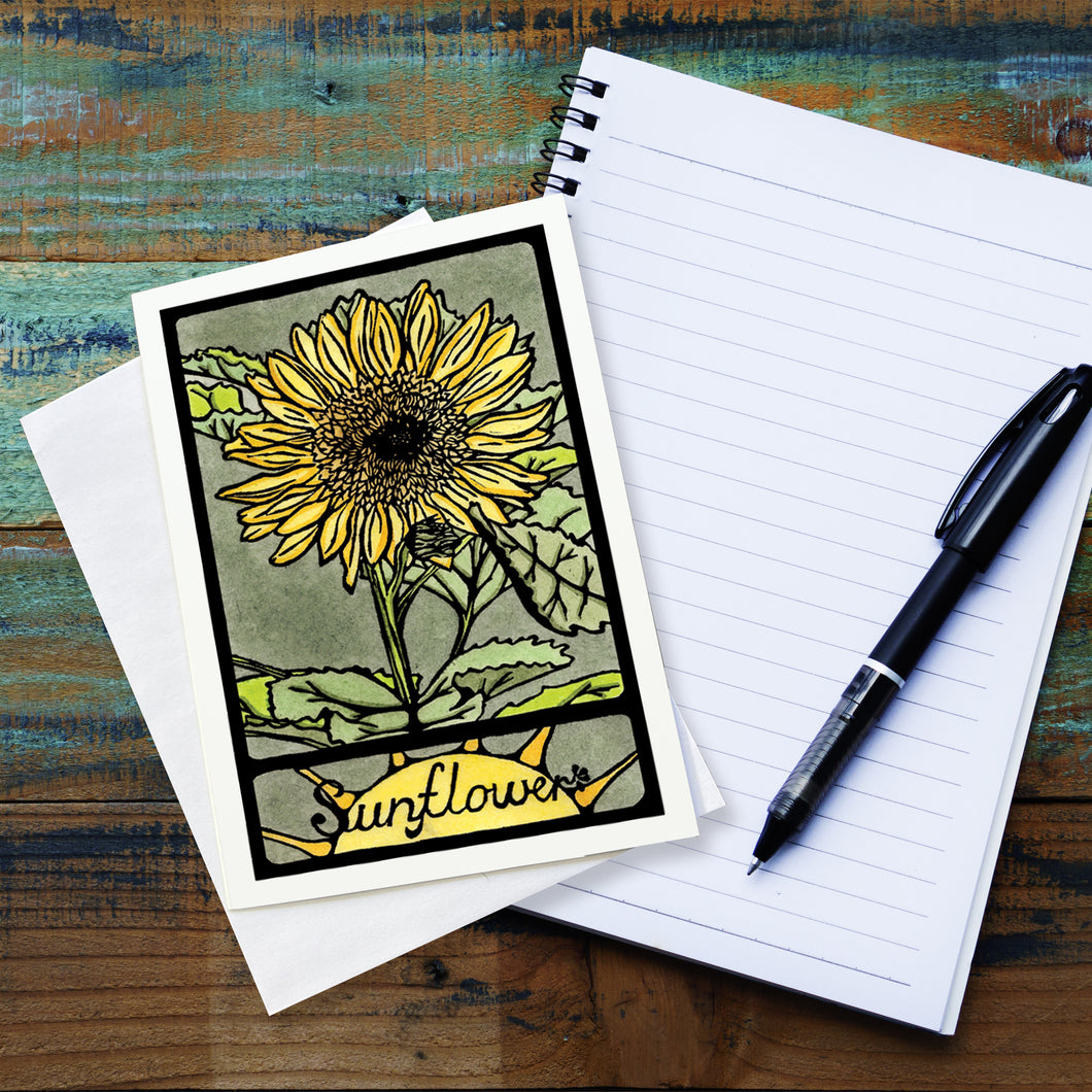 SA051: Sunflower - Pack of 6