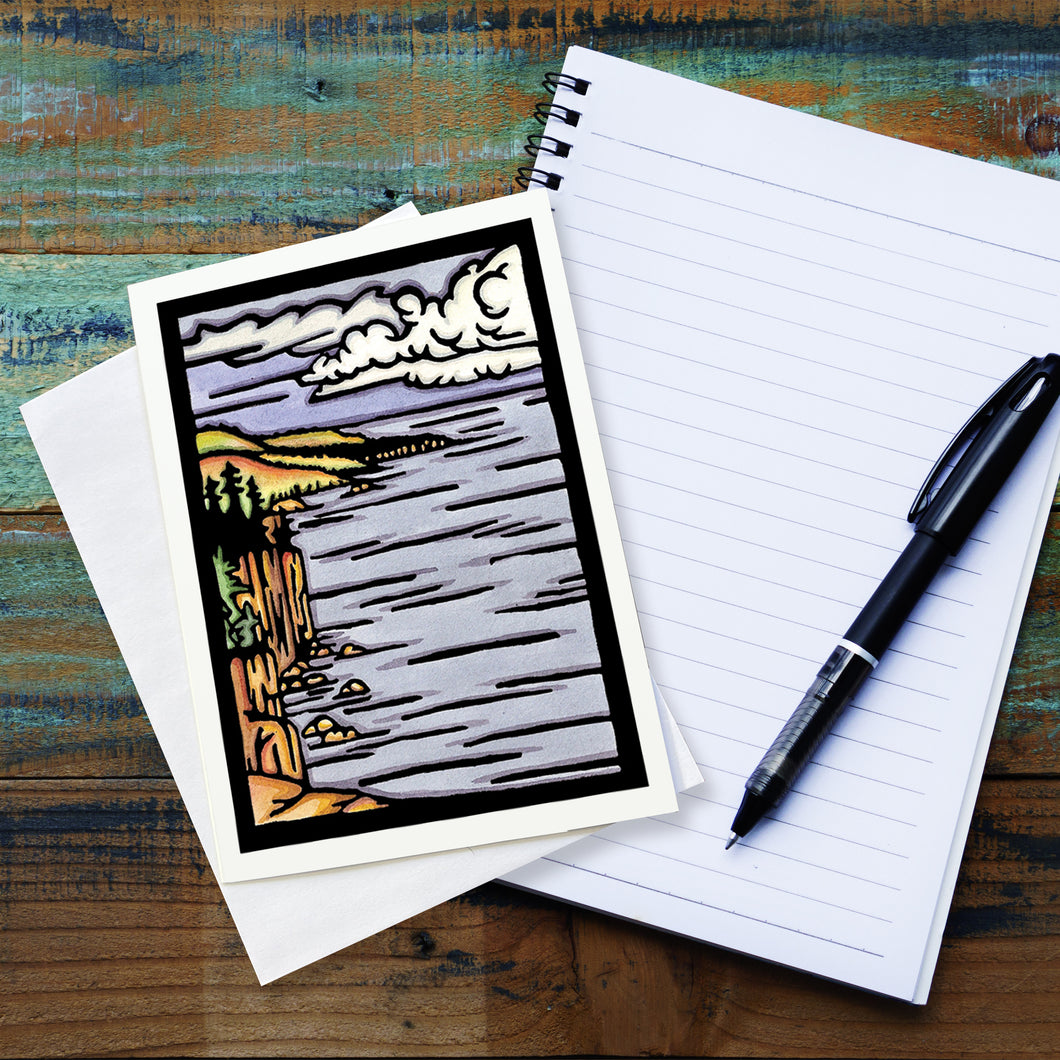 SA065: Autumn On The Lake - Pack of 6
