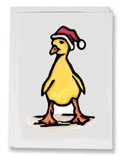 Load image into Gallery viewer, ARC-SA094 Greeting Card Santa&#39;s Duck - Pack of 12
