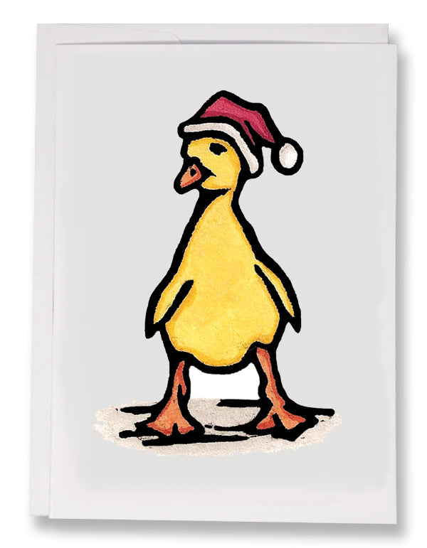 ARC-SA094 Greeting Card Santa's Duck - Pack of 12