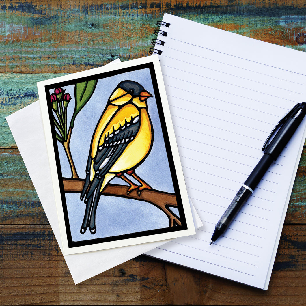 SA303: Yellow Bird - Pack of 6