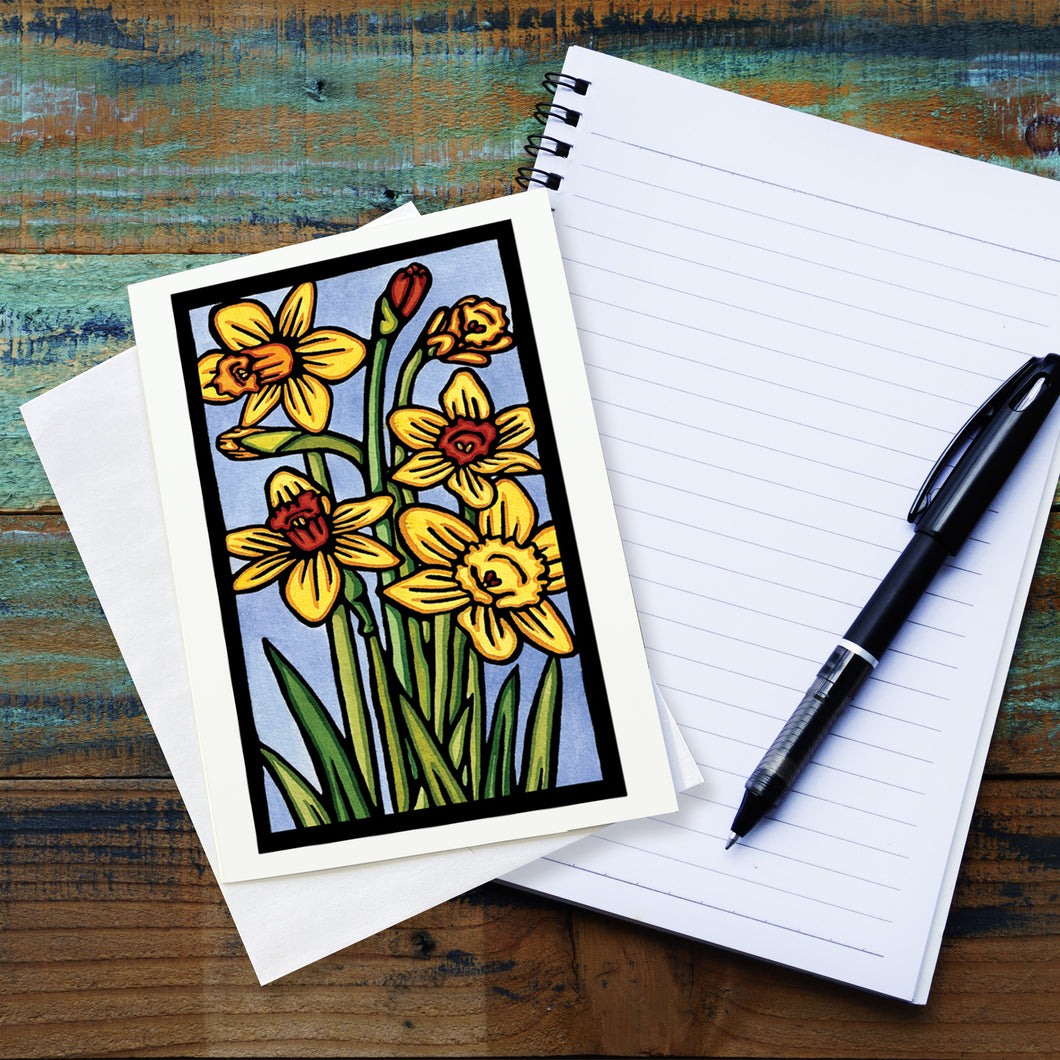 SA308: Daffodils - Pack of 6