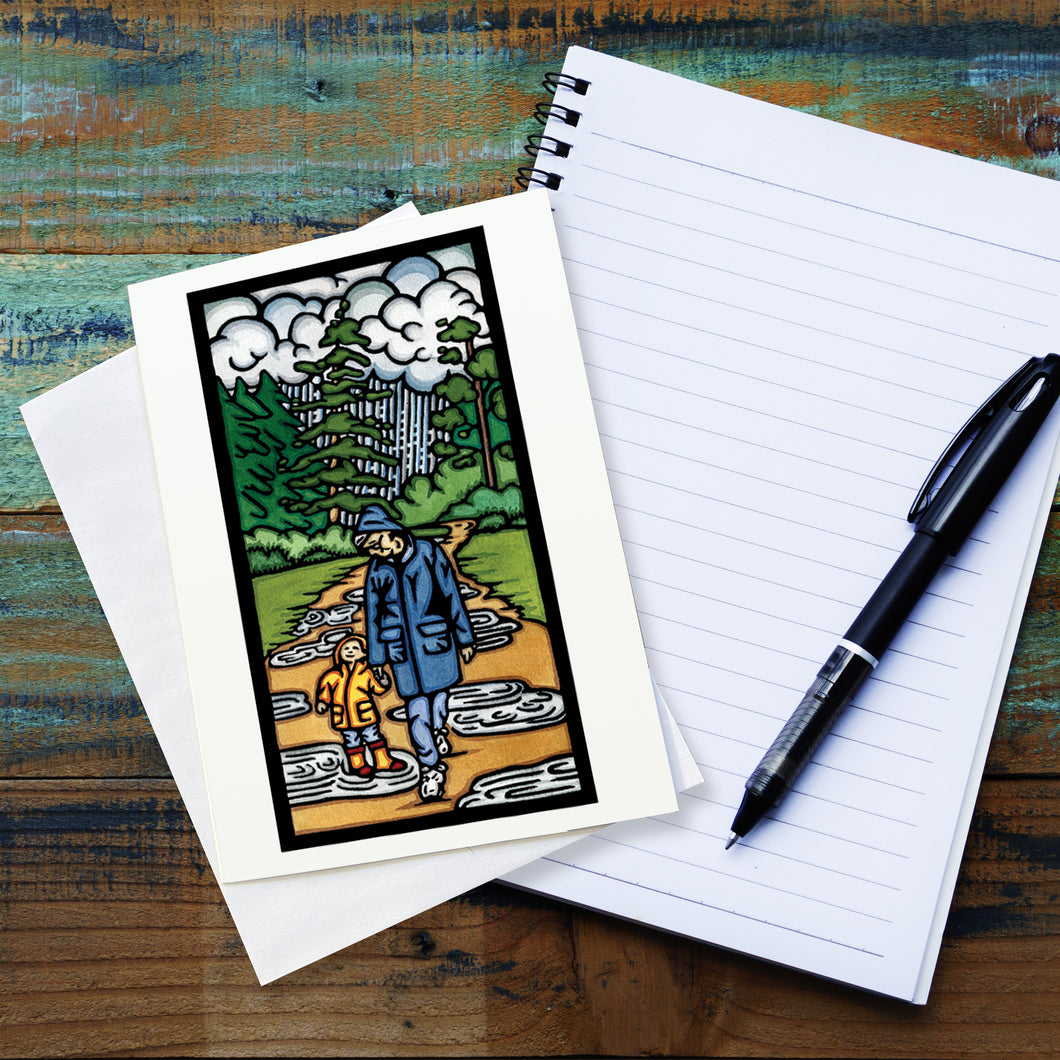 SA339: Walking in the Rain - Pack of 6