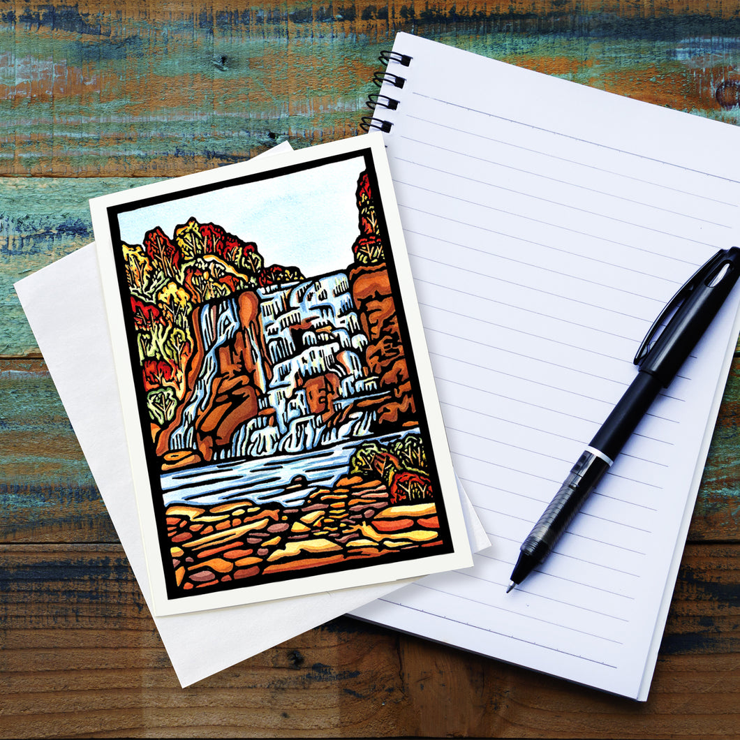 SA343: Waterfall - Pack of 6