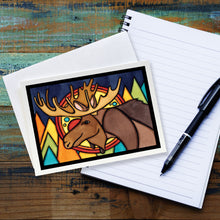 Load image into Gallery viewer, SA363: Moose in Forest - Pack of 6
