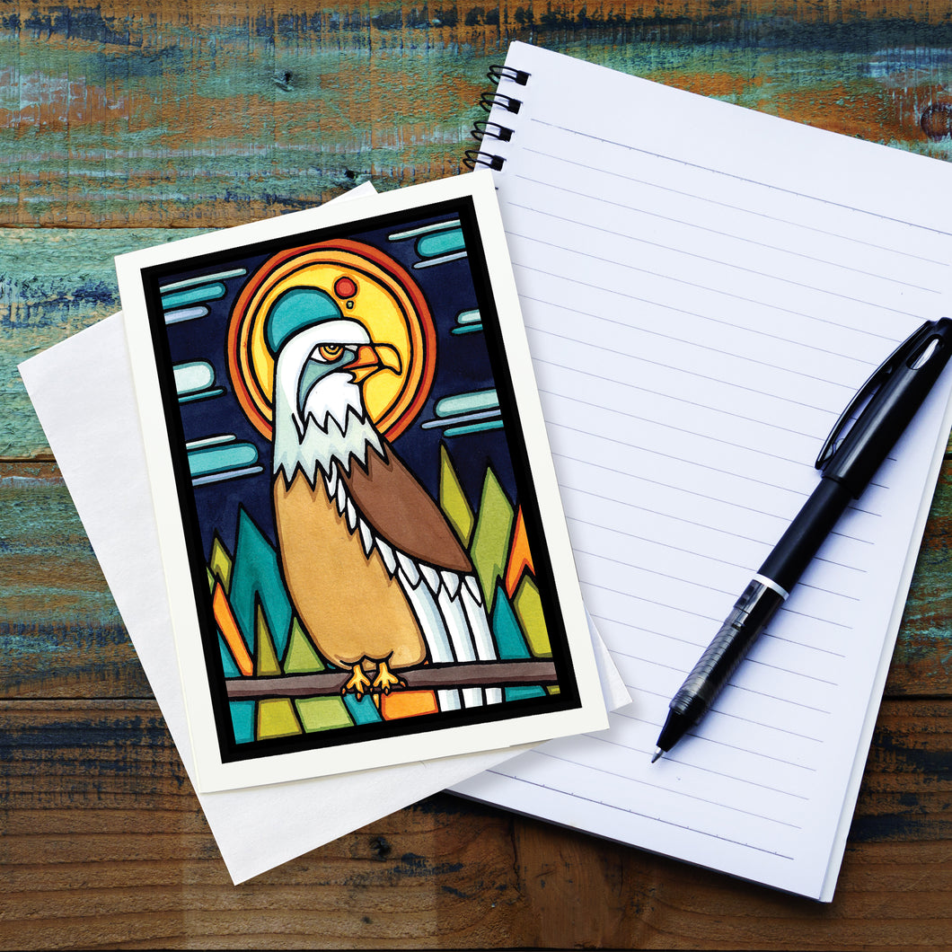 SA365: Eagle in Forest - Pack of 6