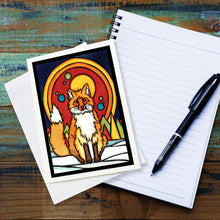 Load image into Gallery viewer, SA369: Fox in Forest - Pack of 6
