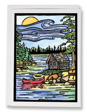 Load image into Gallery viewer, SA479: Cabin &amp; Canoe - Pack of 6

