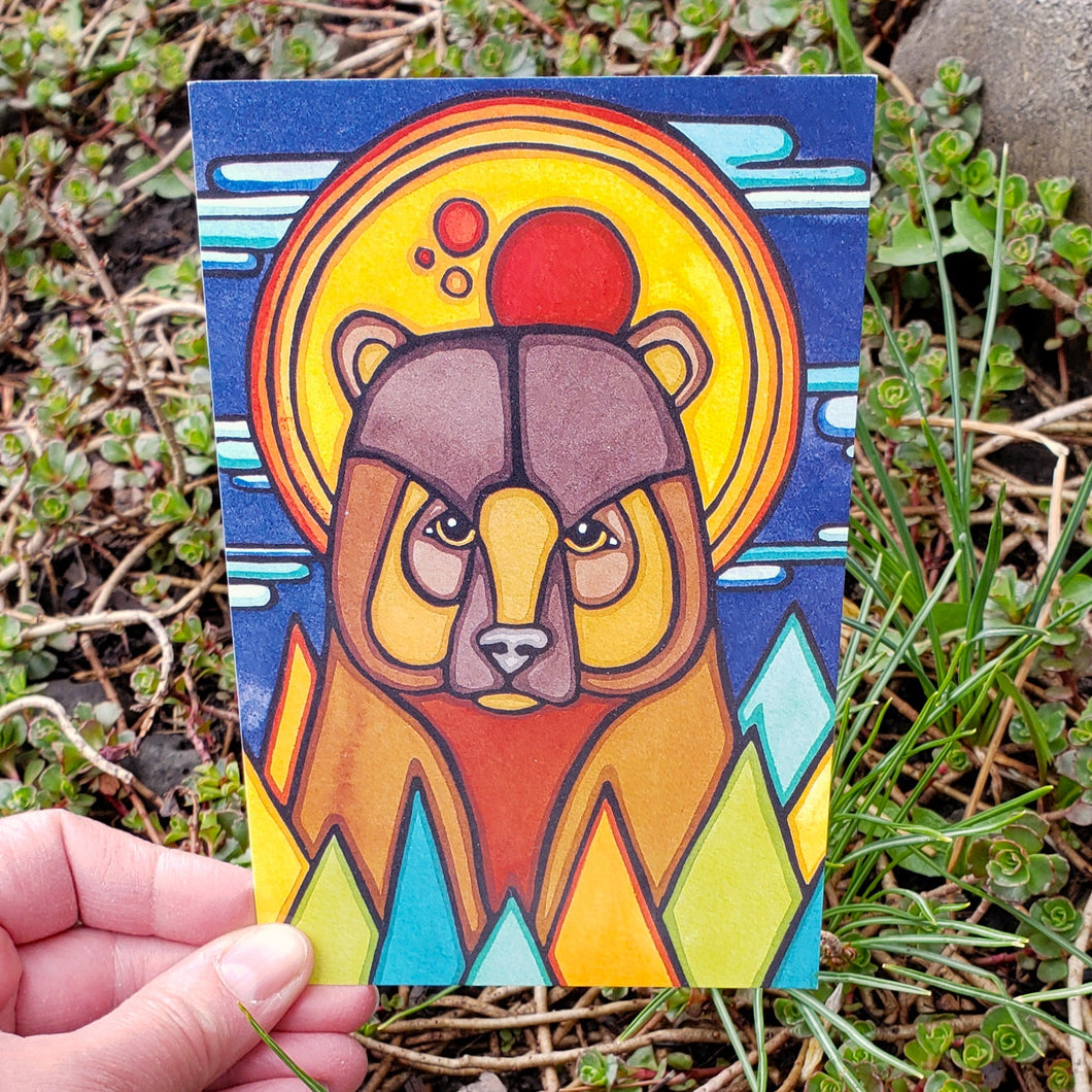 Postcard - Forest Bear