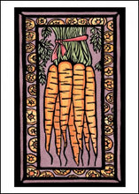 Load image into Gallery viewer, ARC-SA040 Greeting Card Carrot - Pack of 12
