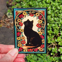 Load image into Gallery viewer, Black Cat Magnet - Set of 6
