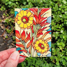 Load image into Gallery viewer, Indian Paintbrush Magnet - Set of 6
