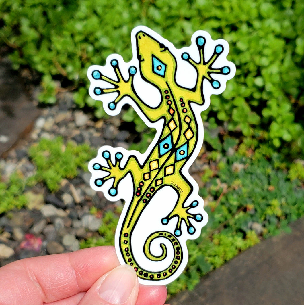 ST441: Lizard Sticker - Pack of 12