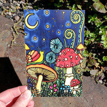 Load image into Gallery viewer, Postcard - Mushrooms
