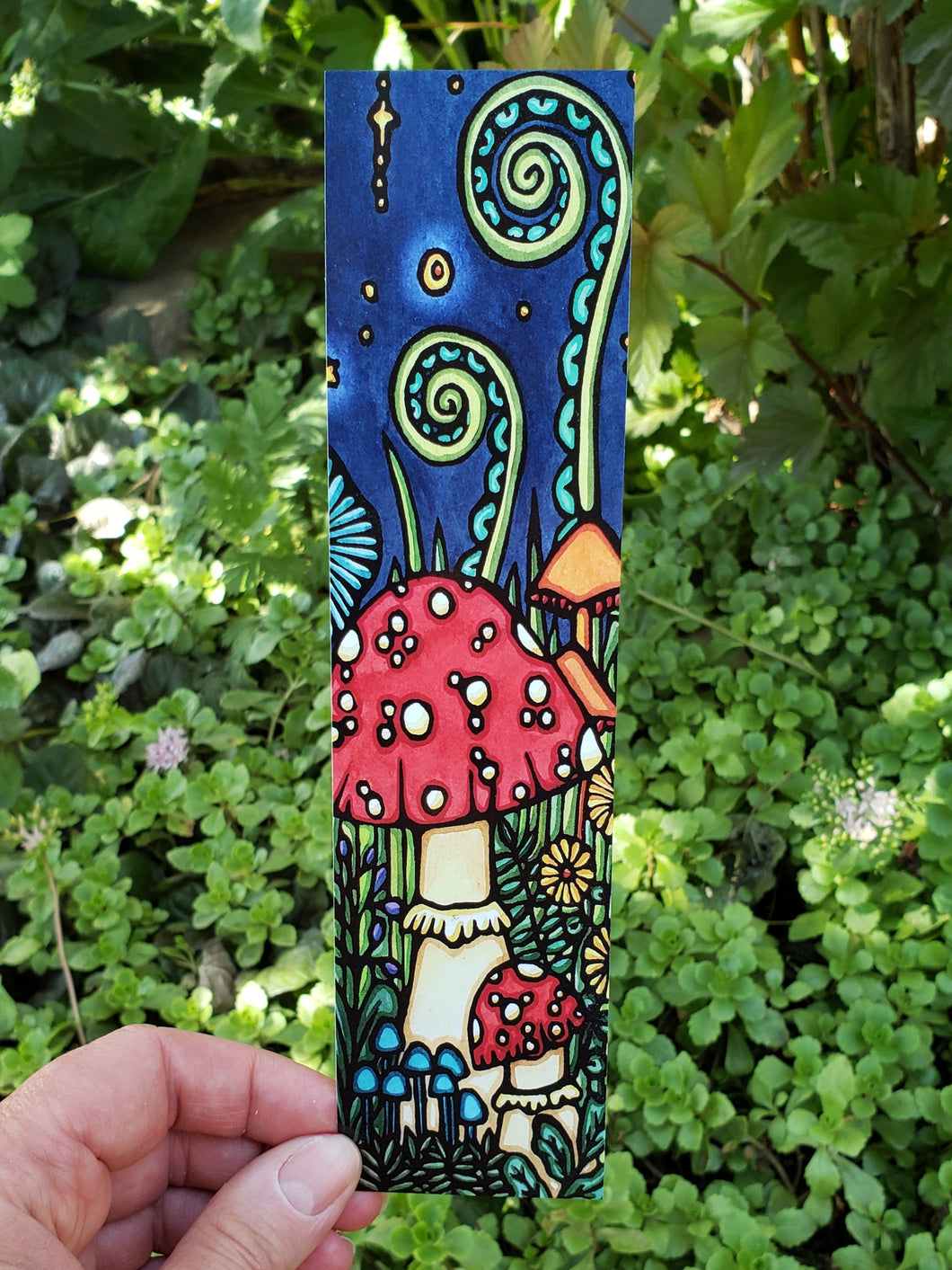 Bookmarks - Mushroom