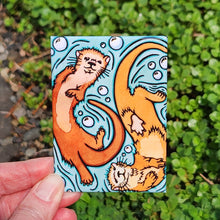 Load image into Gallery viewer, Otters Magnet - Set of 6
