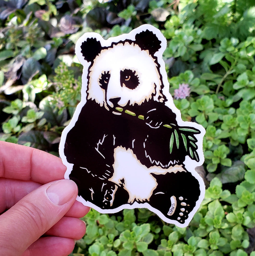 ST417: Panda Sticker - Pack of 12