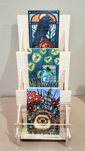 Load image into Gallery viewer, 3 Tier (Pre Packed) Plywood/Acrylic Postcard Display
