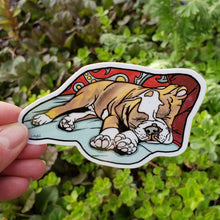 Load image into Gallery viewer, ST297: Bulldog Sticker - Pack of 12

