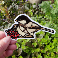 Load image into Gallery viewer, ST323: Chickadee Sticker - Pack of 12
