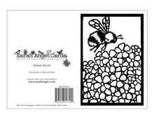 Load image into Gallery viewer, BW234 Bumble Bee Coloring Card
