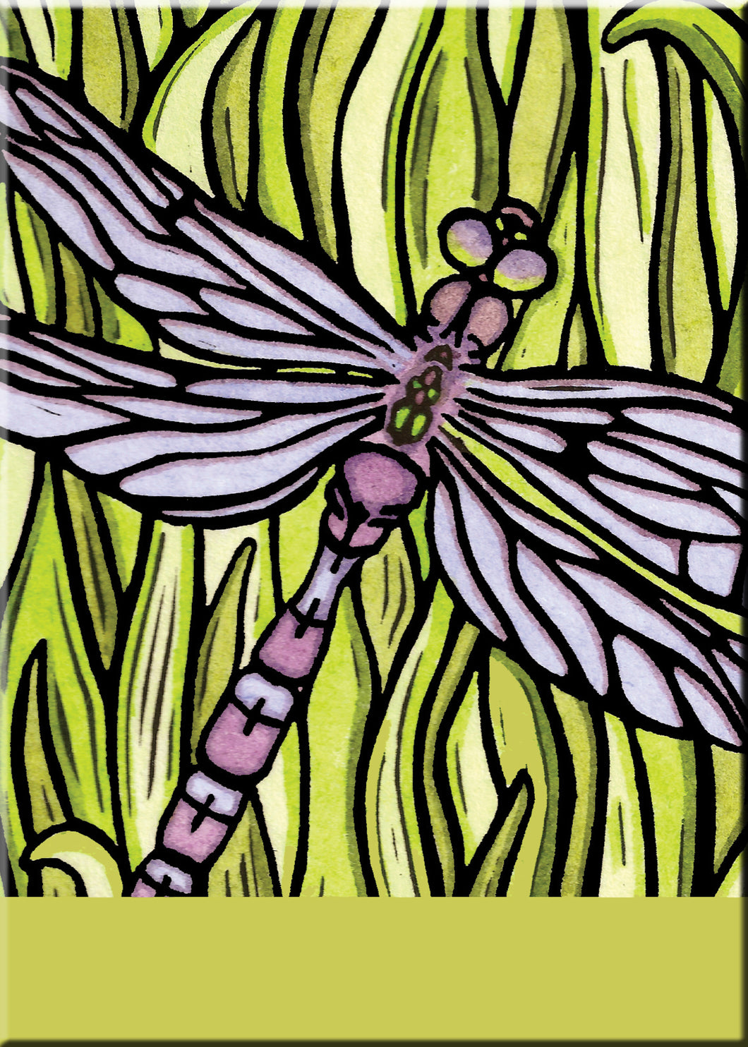 Name Dropped Magnet - Dragonfly