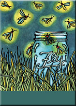 Load image into Gallery viewer, Name Dropped Magnet - Fireflies
