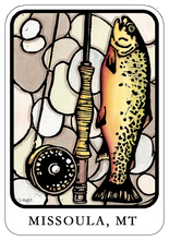 Load image into Gallery viewer, Name Dropped Sticker - QTY 250: Fish
