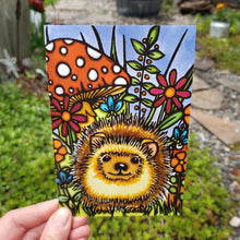 Load image into Gallery viewer, Postcard - Hedgehog
