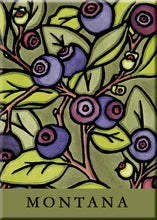 Load image into Gallery viewer, Name Dropped Magnet - Huckleberries
