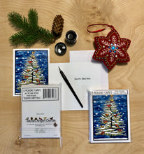 Load image into Gallery viewer, Wholesale Sarah Angst Art Packaged Holiday Cards
