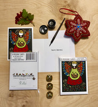 Load image into Gallery viewer, Wholesale Sarah Angst Art Packaged Holiday Cards
