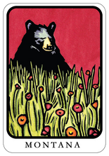 Load image into Gallery viewer, Name Dropped Sticker - Bear
