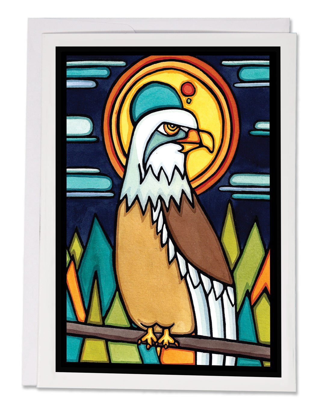 SA365: Eagle in Forest - Pack of 6