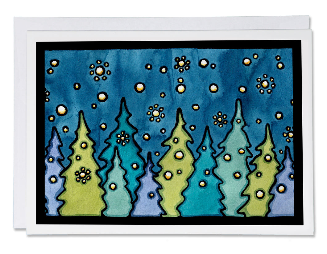 SA397: Forest in Snow - Pack of 6