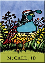 Load image into Gallery viewer, Name Dropped Magnet - Quail
