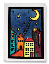 Load image into Gallery viewer, Climb to the Moon - 239 - Sarah Angst Art Greeting Cards, Giclee Prints, Jewelry, More
