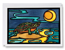 Load image into Gallery viewer, Turtle - 240 - Sarah Angst Art Greeting Cards, Giclee Prints, Jewelry, More
